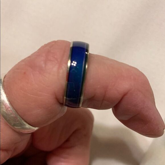 Multi piece various sizes Stainless Mood Rings - Picture 2 of 5